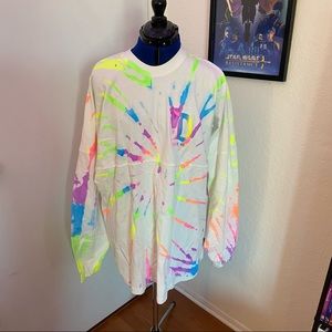 Disneyland Neon Splatter Spirit Jersey